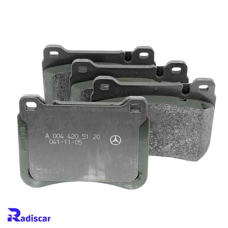 لنت ترمز جلو مرسدس بنز C(W203)-CLK(C209)-SLK(R171) برند Benz کد A0044205120