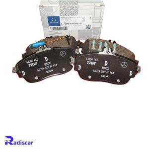 لنت ترمز جلو مرسدس بنز کلاس CLA-A-B برند Benz کد A0084200620