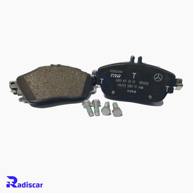 لنت ترمز جلو مرسدس بنز کلاس CLA-A-B برند Benz کد A0084200620