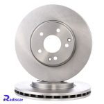 دیسک ترمز جلو مرسدس بنز C(W203)-CLK(C209)-SLK(R171) برند Benz کد A2034210512 بسته 2 عددی