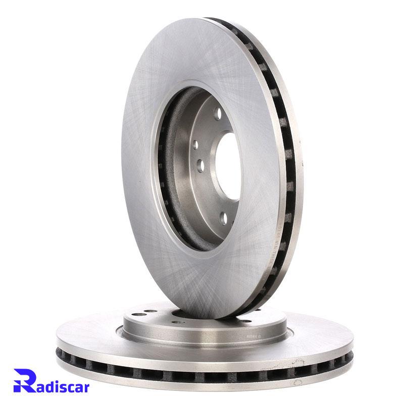 دیسک ترمز جلو مرسدس بنز C(W203)-CLK(C209)-SLK(R171) برند Benz کد A2034210512 بسته 2 عددی