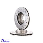 دیسک ترمزجلو مرسدس بنز E(W212)-C(W204) برند Benz کد A2044211012 بسته 2 عددی