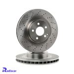 دیسک ترمز جلو مرسدس بنز E(W211)-CLS(C219) برند Benz کد A2114211412 بسته 2 عددی