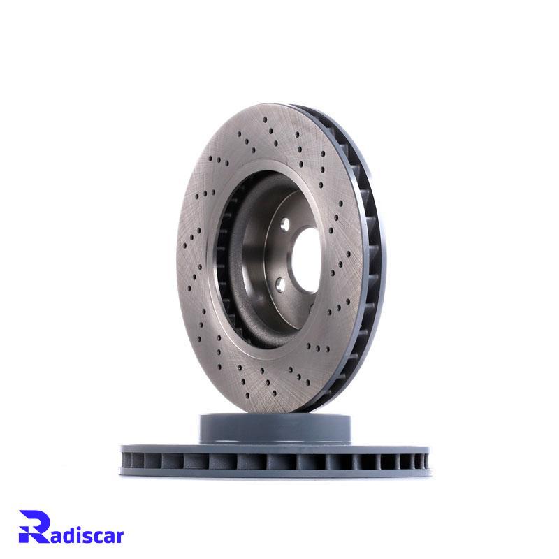 دیسک ترمز جلو مرسدس بنز E(W211)-SL(R231)-SL(R230) برند Benz کد A2304210812 بسته 2 عددی