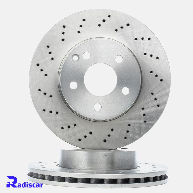 دیسک ترمز جلو مرسدس بنز C(W204) برند Benz کد A2304231912 بسته 2 عددی