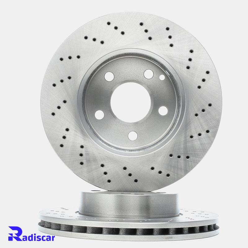 دیسک ترمز جلو مرسدس بنز C(W204) برند Benz کد A2304231912 بسته 2 عددی