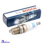 شمع موتور پایه کوتاه سوزنی دبل پلاتینیوم تک الکترود FR 8 DPP 33+ برند Bosch کد 0242230500