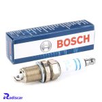 شمع موتور پایه کوتاه سوزنی دبل پلاتینیوم تک الکترود FR 7 KPP 332 برند Bosch کد 0242235776