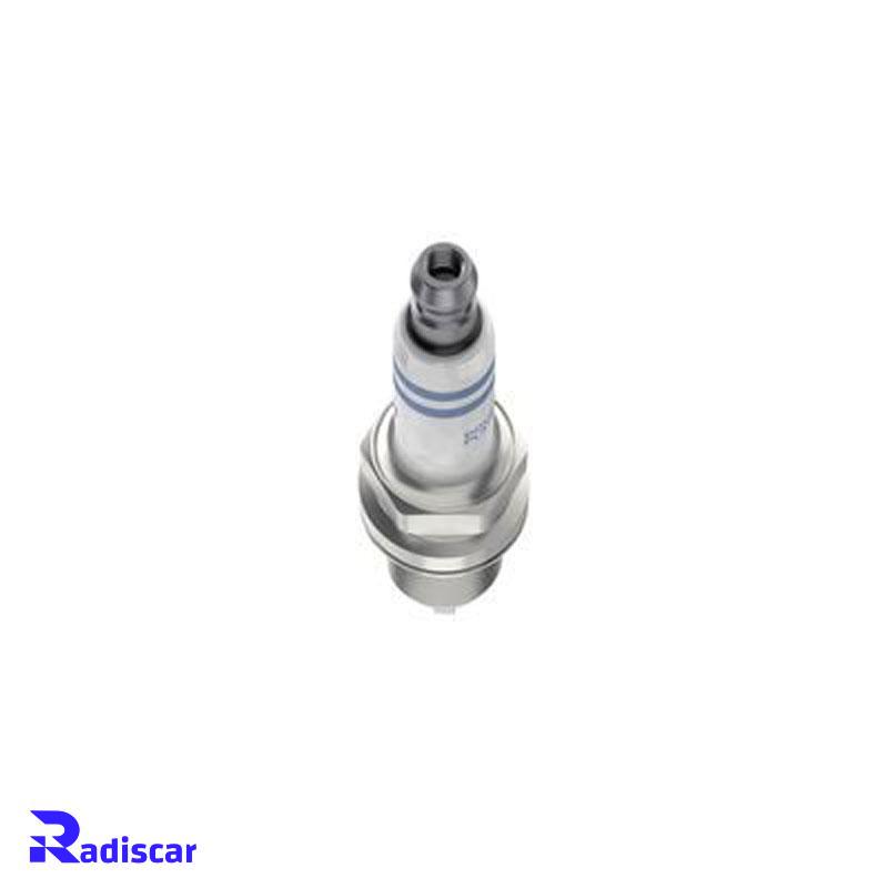 شمع موتور پایه کوتاه سوزنی دبل پلاتینیوم تک الکترود FR 7 KPP 332 برند Bosch کد 0242235776