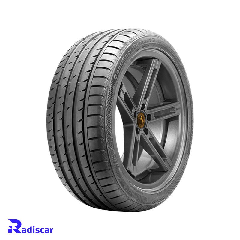 لاستیک سایز 255/35R18 برند Continental مدل Contact3 دو حلقه