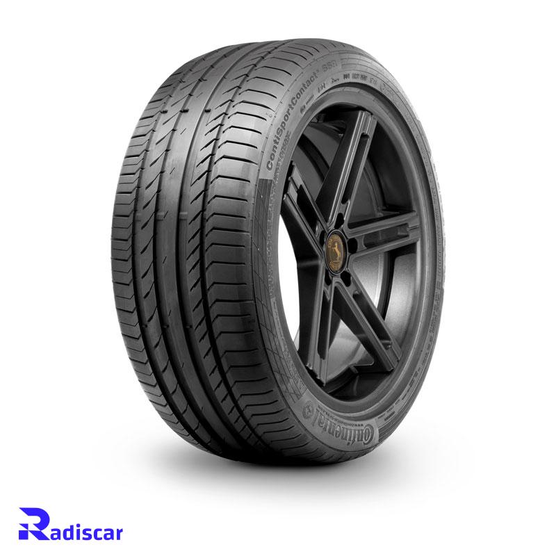 لاستیک سایز 195/60R16 برند Continental مدل Contact5 دو حلقه