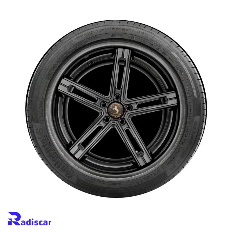 لاستیک سایز 255/35R19 برند Continental مدل Contact5 دو حلقه
