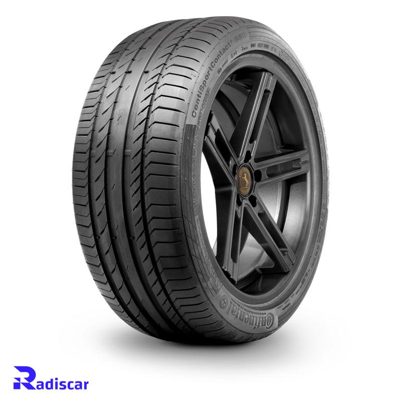 لاستیک سایز 205/55R16 برند Continental مدل Contact5 دو حلقه