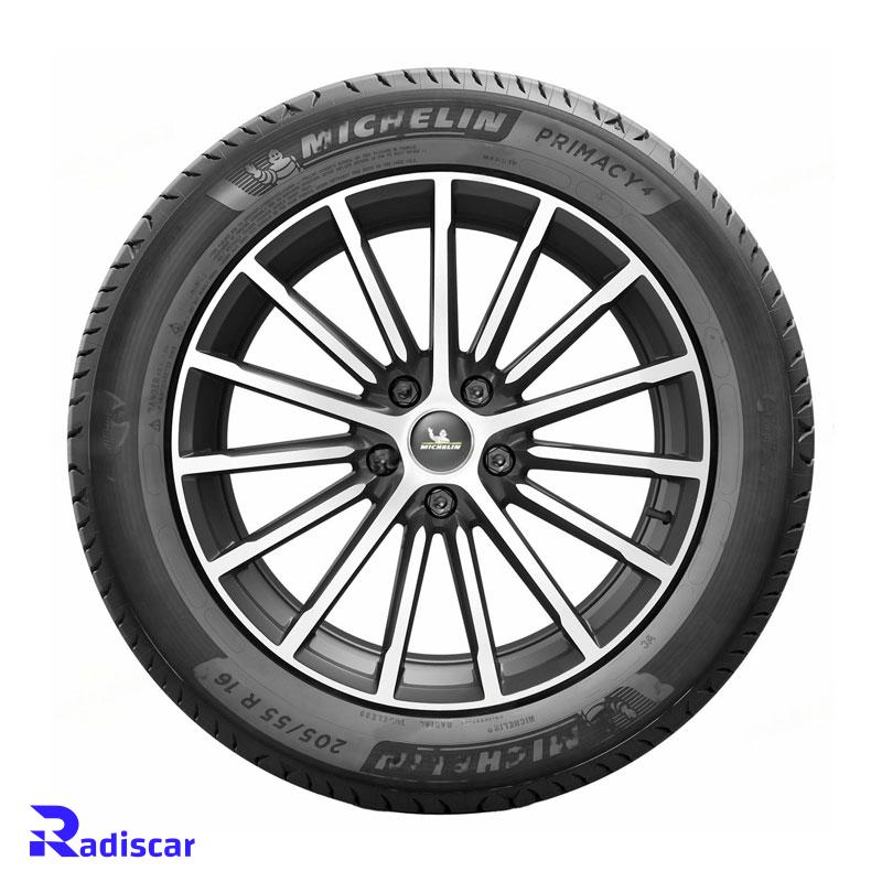 لاستیک سایز 205/55R16 برند Michelin مدل Primacy4 دو حلقه