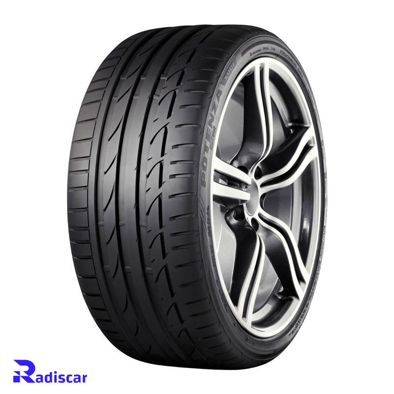 لاستیک سایز 225/50R17 برند Bridgestone مدل s001 دو حلقه