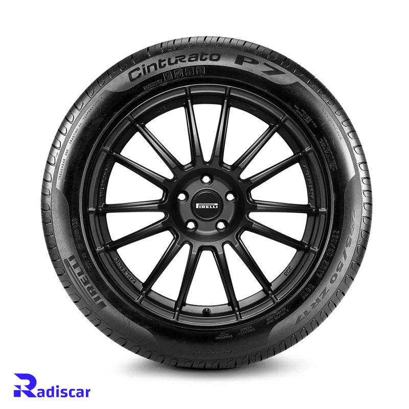 لاستیک سایز 225/55R17 برند Pirelli مدل P7 دو حلقه