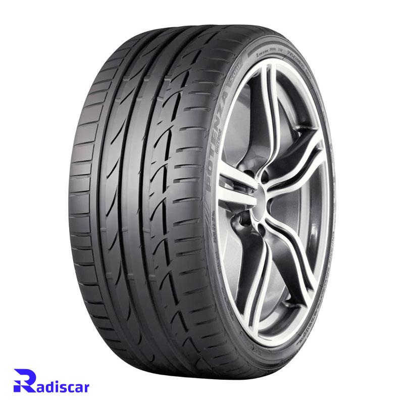 لاستیک سایز 225/55R17 برند Bridgestone مدل s001 دو حلقه