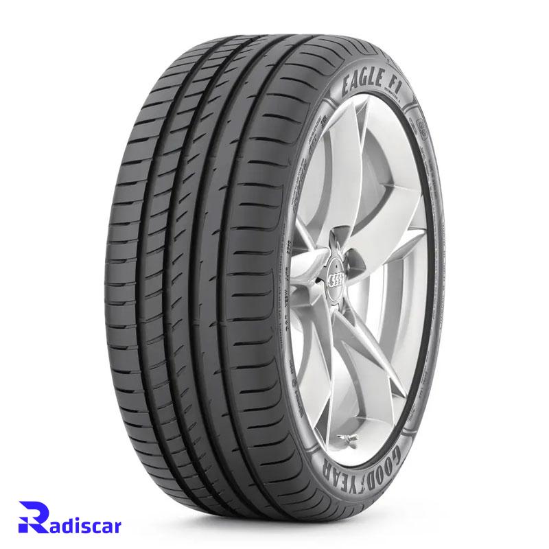 لاستیک سایز 245/40R19 برند Goodyear مدل Eagle F1 دو حلقه