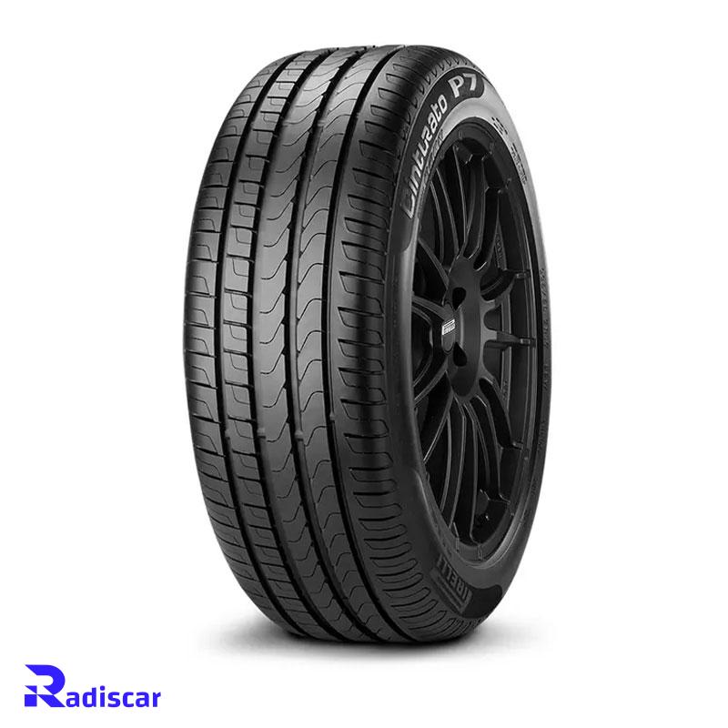 لاستیک سایز 245/40R19 برند Pirelli مدل P7 دو حلقه