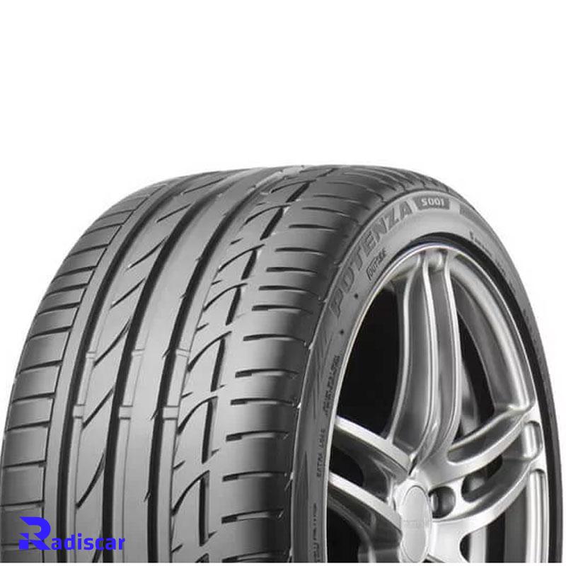 لاستیک سایز 245/40R19 برند Bridgestone مدل s001 دو حلقه