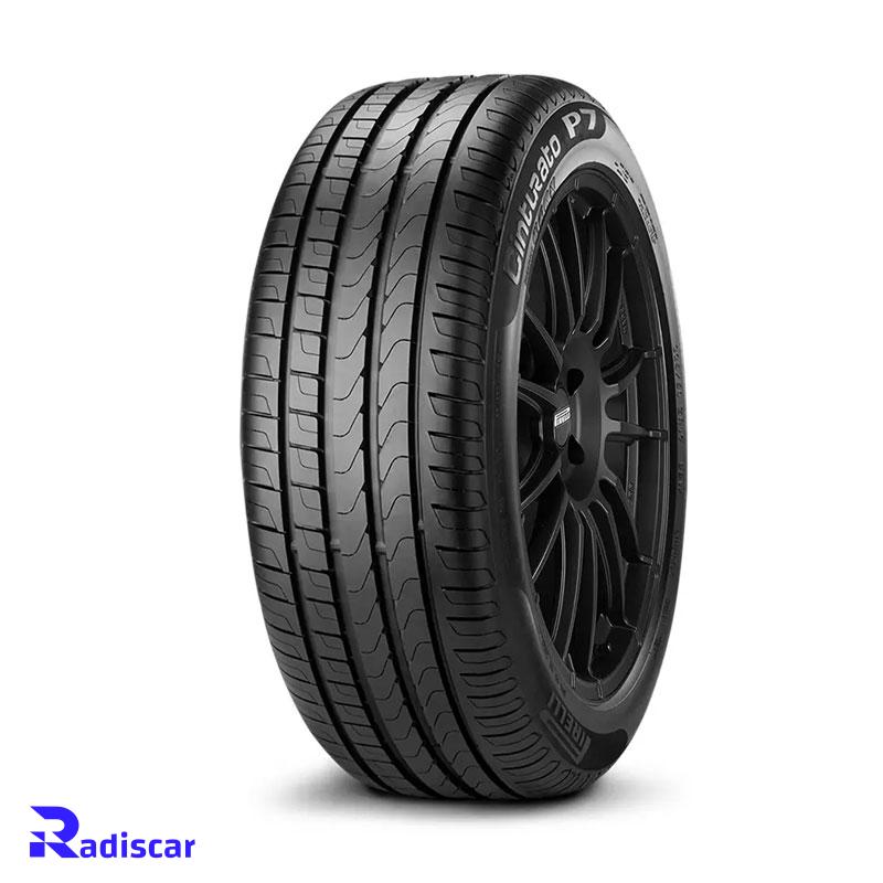 لاستیک سایز 245/45R18 برند Pirelli مدل P7 دو حلقه