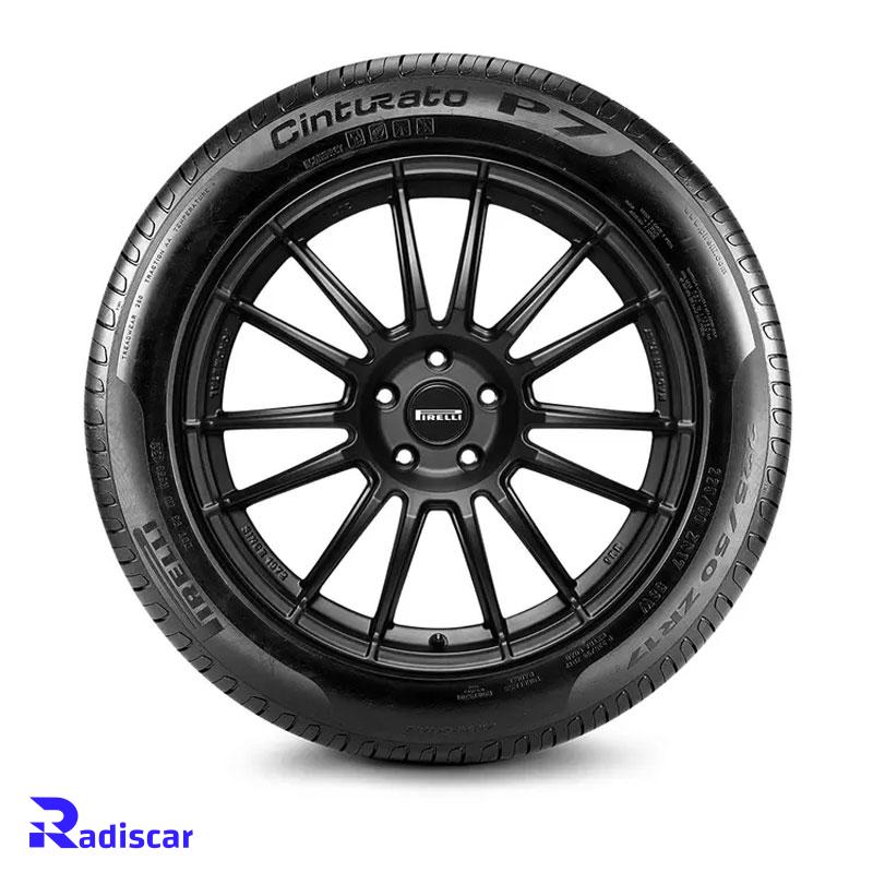 لاستیک سایز 245/45R18 برند Pirelli مدل P7 دو حلقه