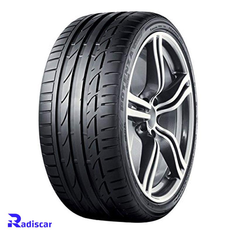 لاستیک سایز 255/40R19 برند Bridgestone مدل s001 دو حلقه