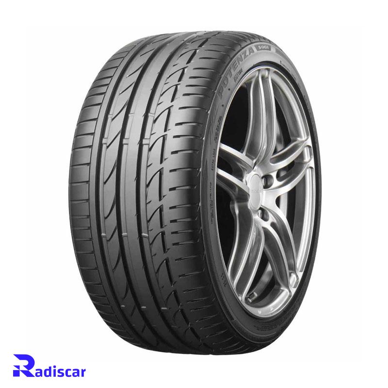 لاستیک سایز 275/30R19 برند Bridgestone مدل s001 دو حلقه