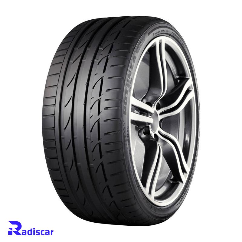 لاستیک سایز 275/35R19 برند Bridgestone مدل s001 دو حلقه