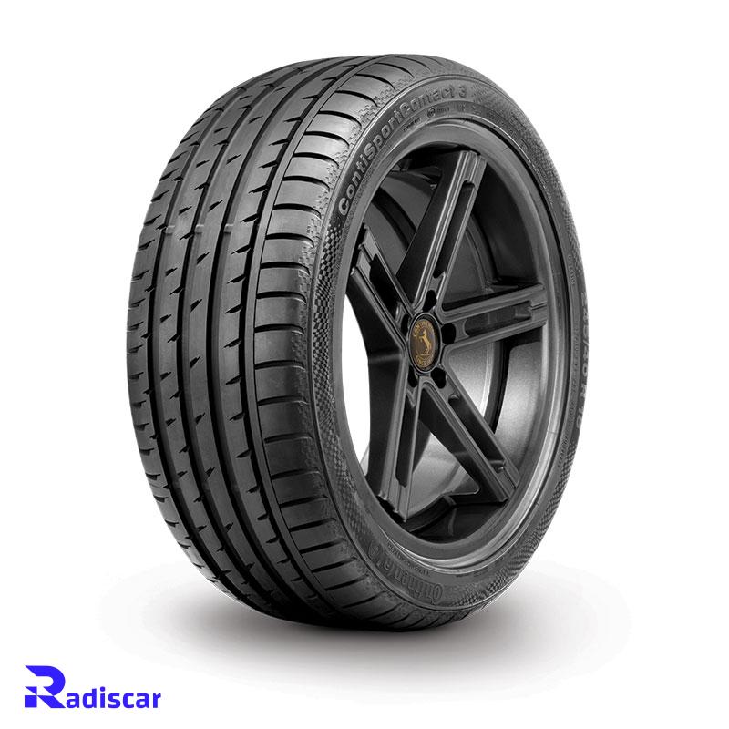لاستیک سایز 255/35R18 برند Continental مدل Contact5 دو حلقه