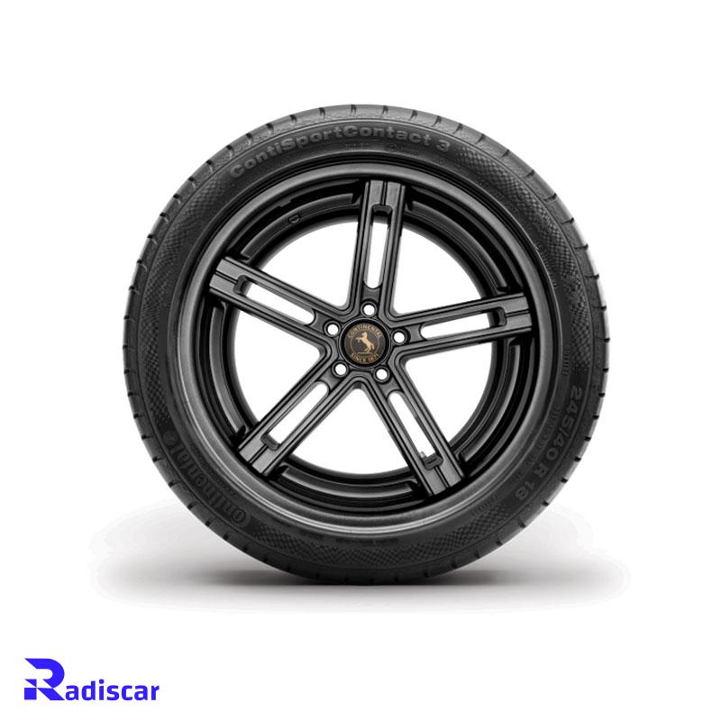 لاستیک سایز 275/35R19 برند Continental مدل Contact3 دو حلقه
