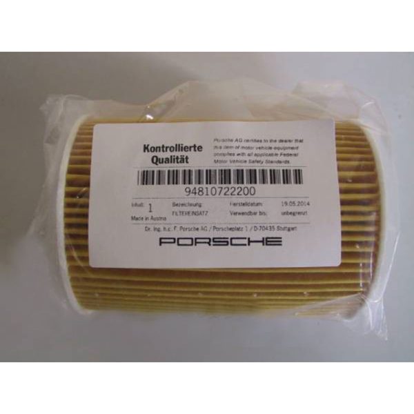 فیلتر روغن پورشه پانامرا(970)-کاین (92A) برند Porsche کد 94810722200