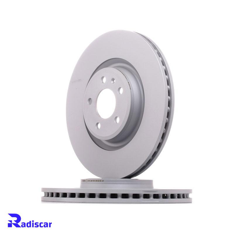 دیسک ترمز جلو پورشه ماکان (95B) برند Porsche کد 95B615301B بسته 2 عددی