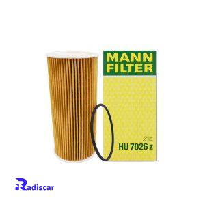 فیلتر روغن پورشه باکستر(987) برند Mann کد HU7026z
