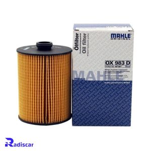 فیلتر روغن پورشه کاین (92A) برند Mahle کد OX983D