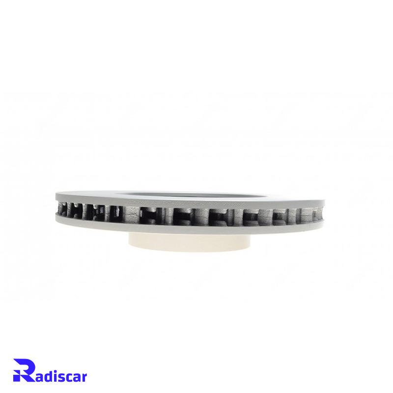 دیسک ترمز جلو چپ پورشه کاین (92A) برند Textar کد 92262605 بسته 2 عددی