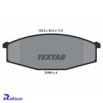 لنت ترمز جلو نیسان پاترول برند Textar کد 2086301