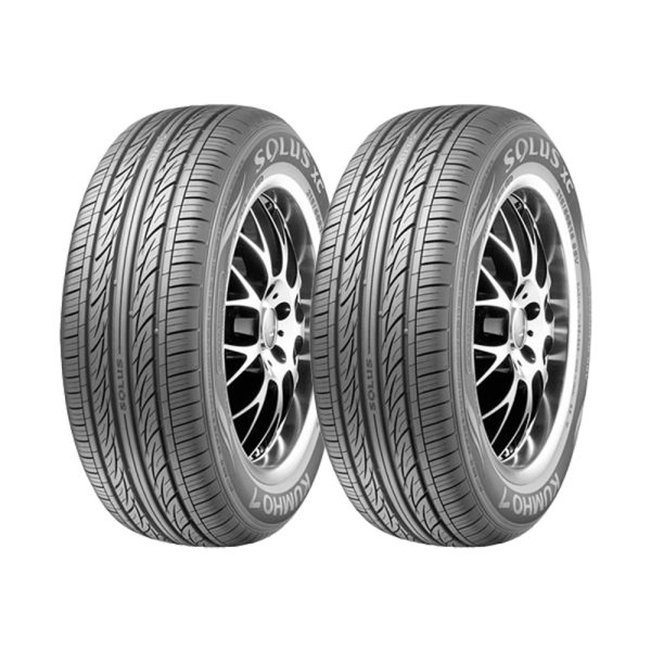 لاستیک سایز225/50R18 برند Kumho مدل KU27 دو حلقه
