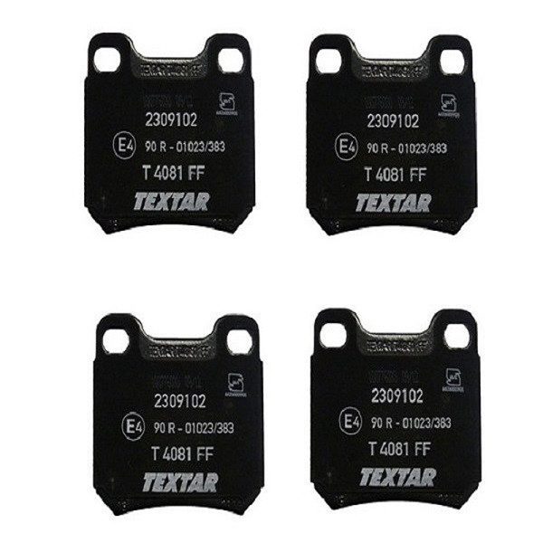 لنت ترمز عقب اپل وکترا برند Textar کد 2309102