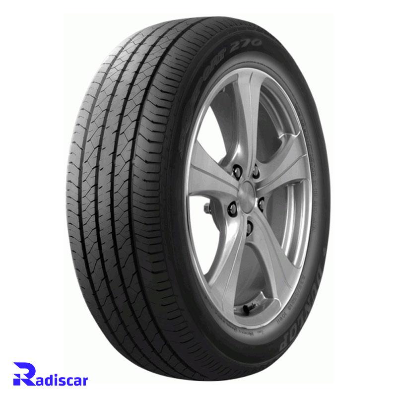 لاستیک سایز 235/55R18 برند Dunlop مدل SP270 دو حلقه