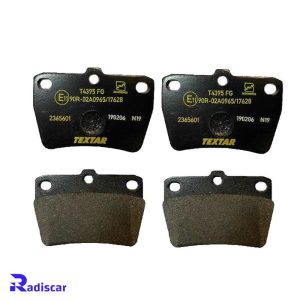 لنت ترمز عقب ام وی ام X33، تویوتا راوفور برند Textar کد 2365601