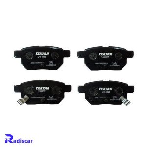 لنت ترمز عقب تویوتا کرولا، زوتی آریو، زوتی Z300، لیفانX50، ام وی ام X22، گریت وال ولکس C30 برند Textar کد 2461001