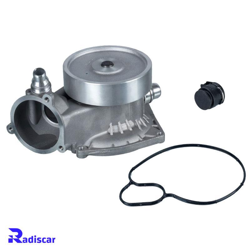 واتر پمپ بی ام و موتور N63 برند Geba کد 55175