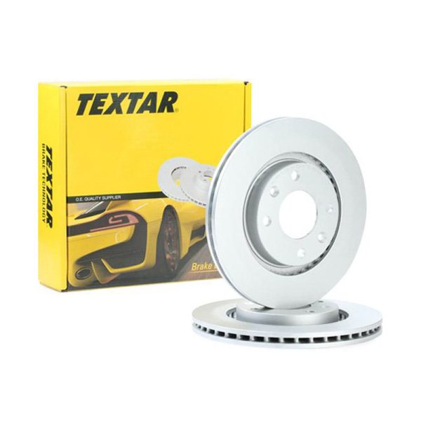 دیسک ترمز جلو پژو 206، 207، رانا برند Textar کد 92111503