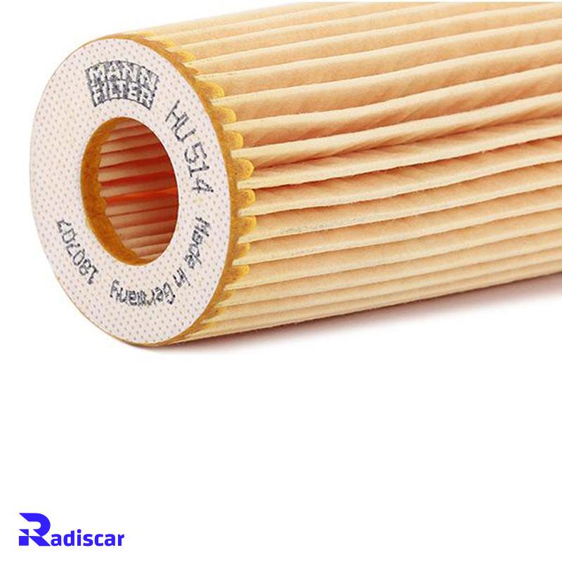 فیلتر روغن مرسدس بنز موتور MO271 برند Mann کد HU514x