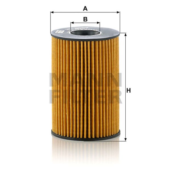 فیلتر روغن بی ام و سری 5-6-7-X5-X6 برند Mann کد HU8007z