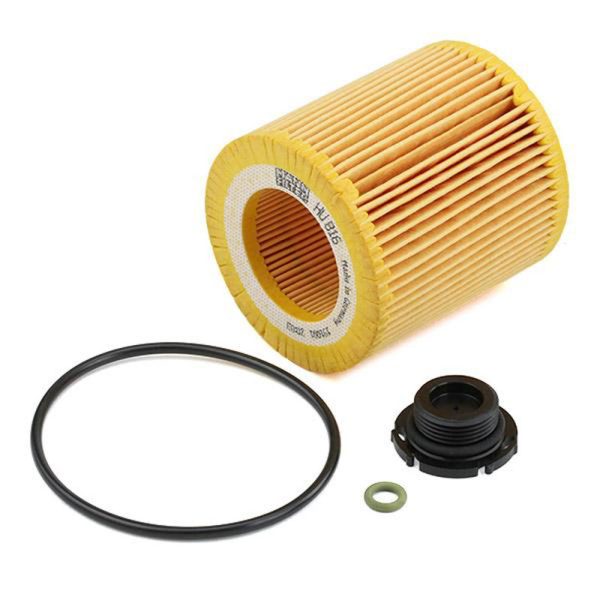فیلتر روغن با پیچ بی ام و سری 1-2-3-4-5-X1-Z4 برند Mann کد HU816zKIT
