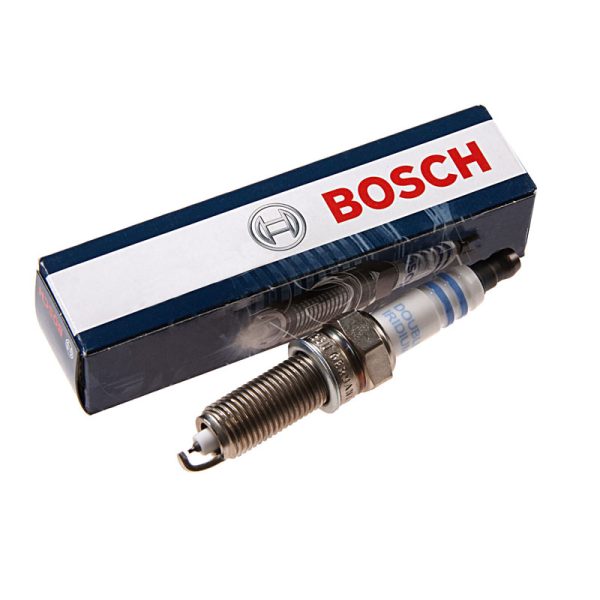 شمع موتور پایه بلند سوزنی دبل ایریدیوم تک الکترود YR 8 SII 33 U برند Bosch کد 0242129524