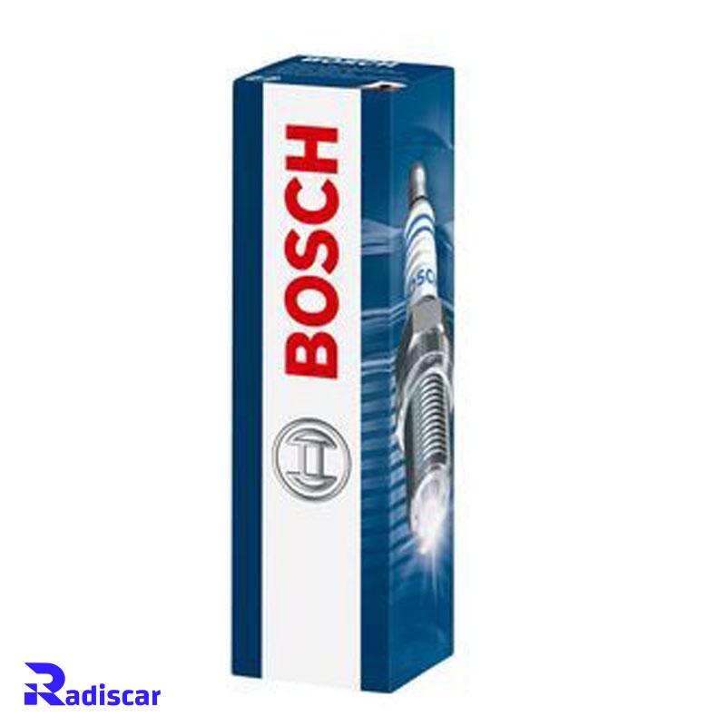 شمع موتور پایه بلند سوزنی دبل ایریدیوم تک الکترود YR 8 SII 33 U برند Bosch کد 0242129524