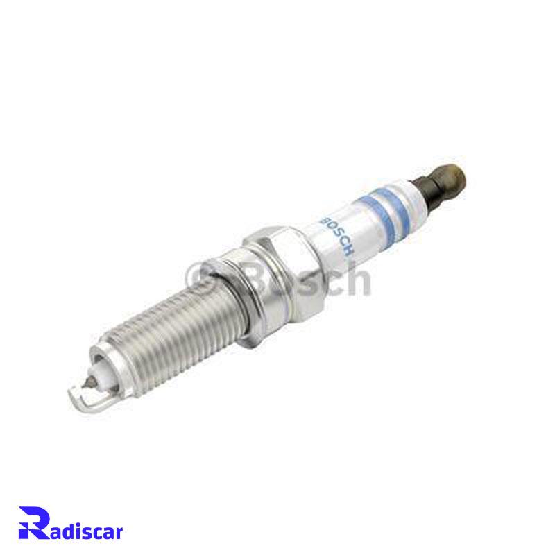 شمع موتور پایه بلند سوزنی دبل ایریدیوم تک الکترود YR 7 SII 33 U برند Bosch کد 0242135548